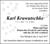eine Anzeige